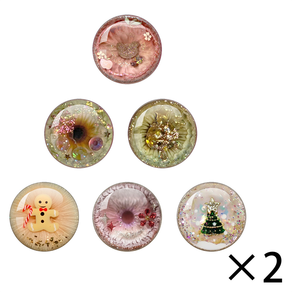 Eve Jewelry & Watches Distribuidor Oficial Rolex - クリスマスハロウィンクリスマスイブのテーマ 10 ミリメートル-40 ミリメートル人形ガラス瞳孔 DIY アクセサリーブライス