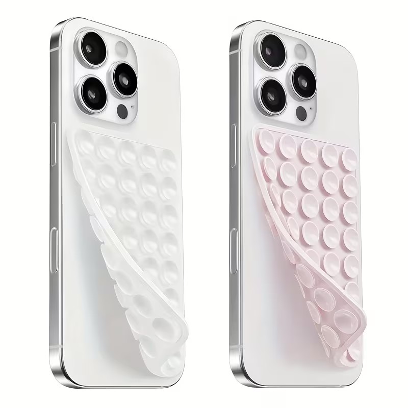 2個パック シリコン製吸盤式スマホホルダー – 角度調整可能 - Watches & Jewelry Repair Center New York のレビューと価格
