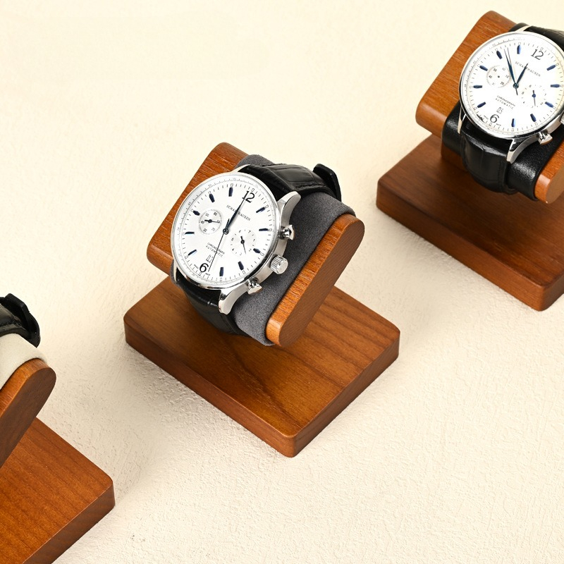 高級無垢材腕時計ディスプレイスタンド、ジュエリーオーガナイザ - Jewelry And Watches Exhibition のレビューと価格