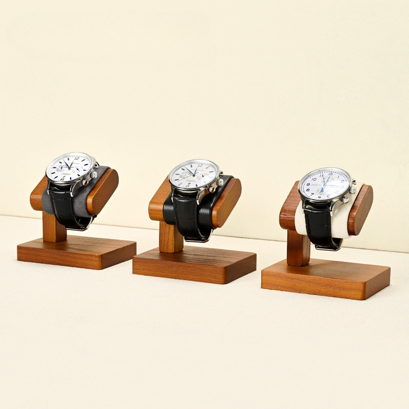 高級無垢材腕時計ディスプレイスタンド、ジュエリーオーガナイザ - Jewelry And Watches Exhibition のレビューと価格