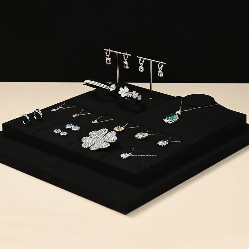 WoodTen ライト高級ジュエリーディスプレイスタンドブラ - Jewelry And Watches Exhibition のレビューと価格